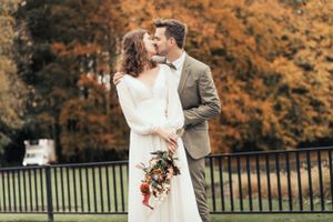 a photo of Nicolas Gorrens, professional wedding photographer, during a wedding in Belgium. professioneel trouwfotograaf