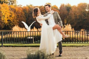 a photo of Nicolas Gorrens, professional wedding photographer, during a wedding in Belgium. professioneel trouwfotograaf