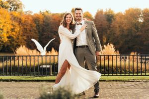 a photo of Nicolas Gorrens, professional wedding photographer, during a wedding in Belgium. professioneel trouwfotograaf