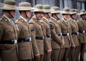 Gurkha soldiers.