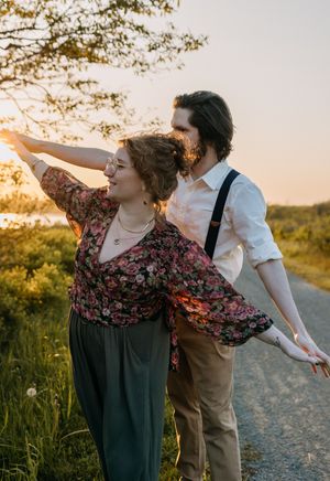 Lawrencetown Beach Engagement Session, Sunset engagement, Halifax Photographer, Nova Scotia, Belleville Wedding Photographer, Elopement