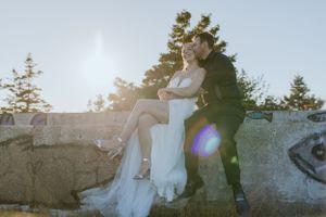 Sunset Anniversary Session, Polly's Cove, Peggy's Cove, Halifax Photographer
