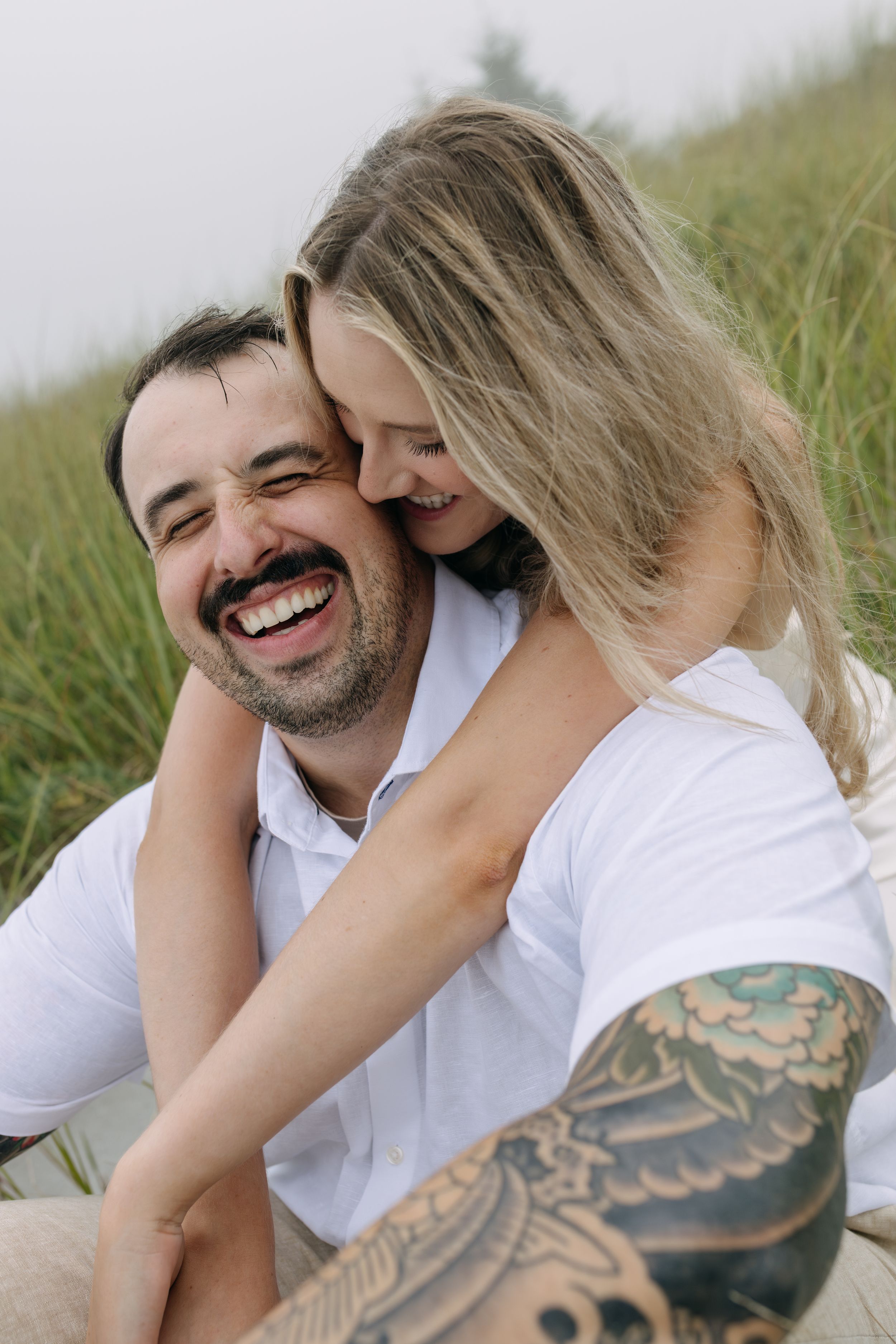 Beach engagement session, Beach Meadows, South Shore Nova Scotia, Halifax Photographer, Prince Edward County Ontario Photographer