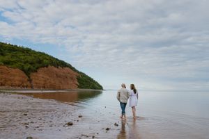 Engagement session Blomidon Provincial Park, Annapolis Valley Nova Scotia - Halifax Photographer
