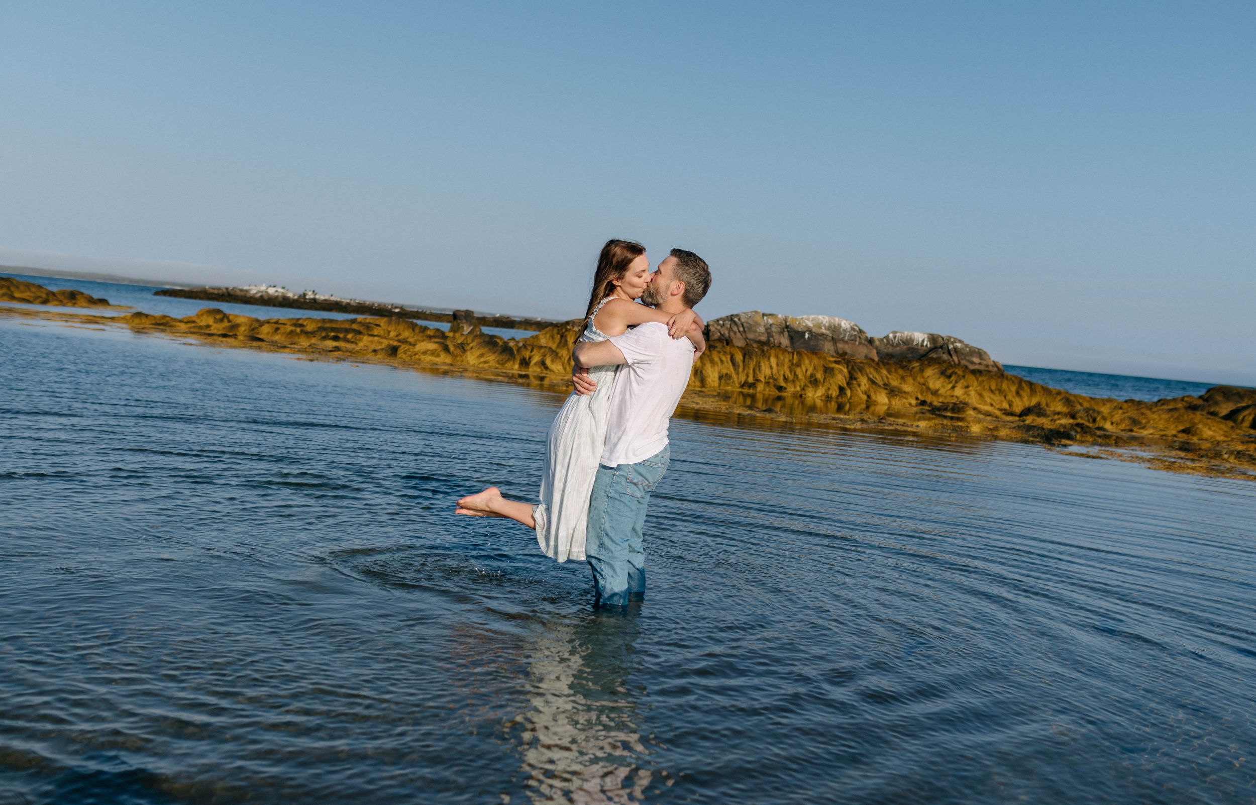 Sunset engagement session, Green Bay Beach, South Shore Nova Scotia, Halifax Photographer,  Prince Edward County Photographer
