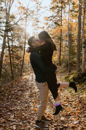 Sunrise Engagement Session, Sir Sandford Fleming Park, Dingle Tower, Purcells Cove, Halifax Nova Scotia