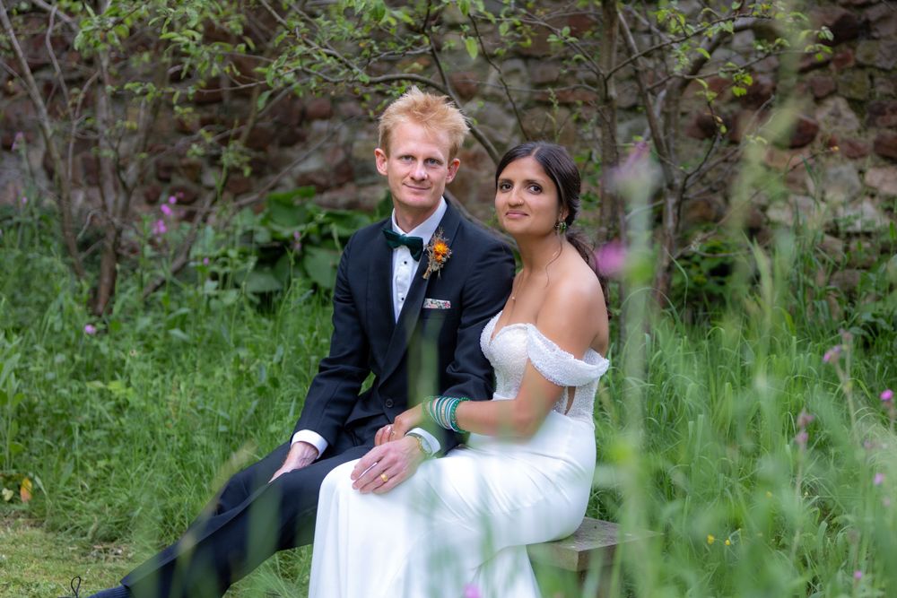 Bride and Groom Portrait in Bristol