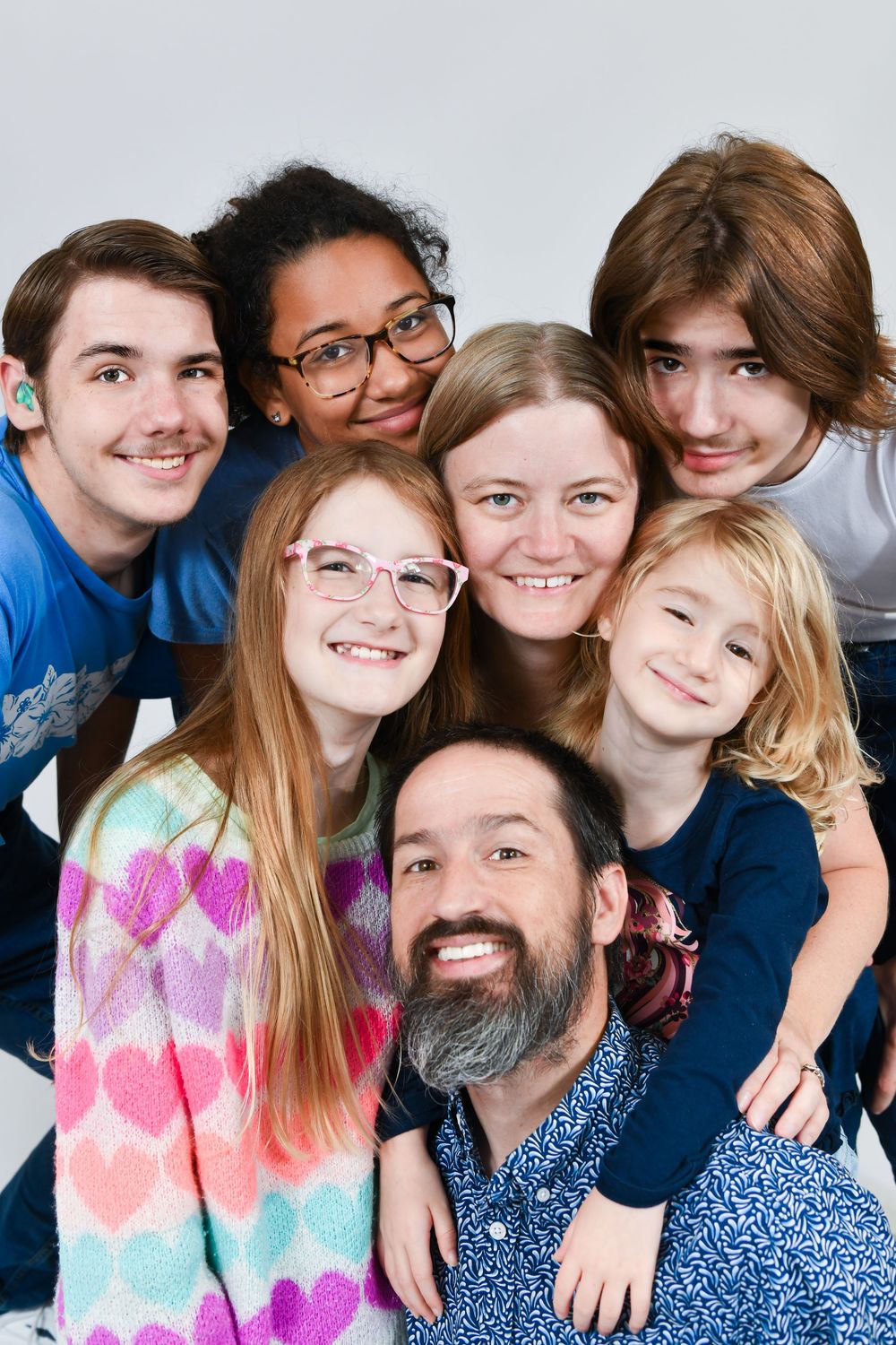 Family photography at our photography studio