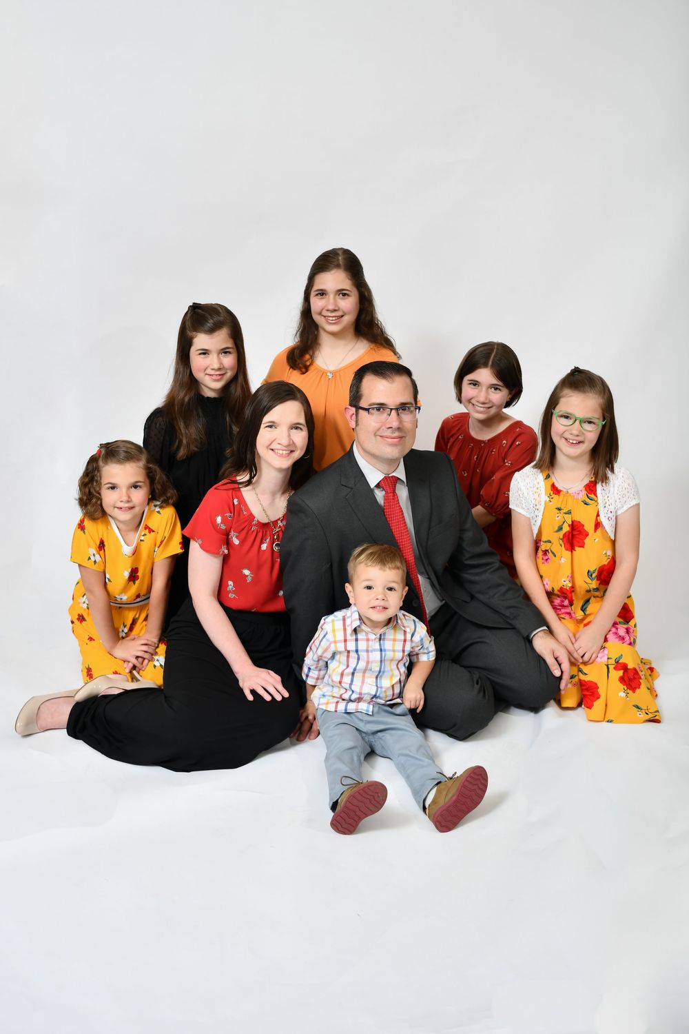 Family photography at our photography studio