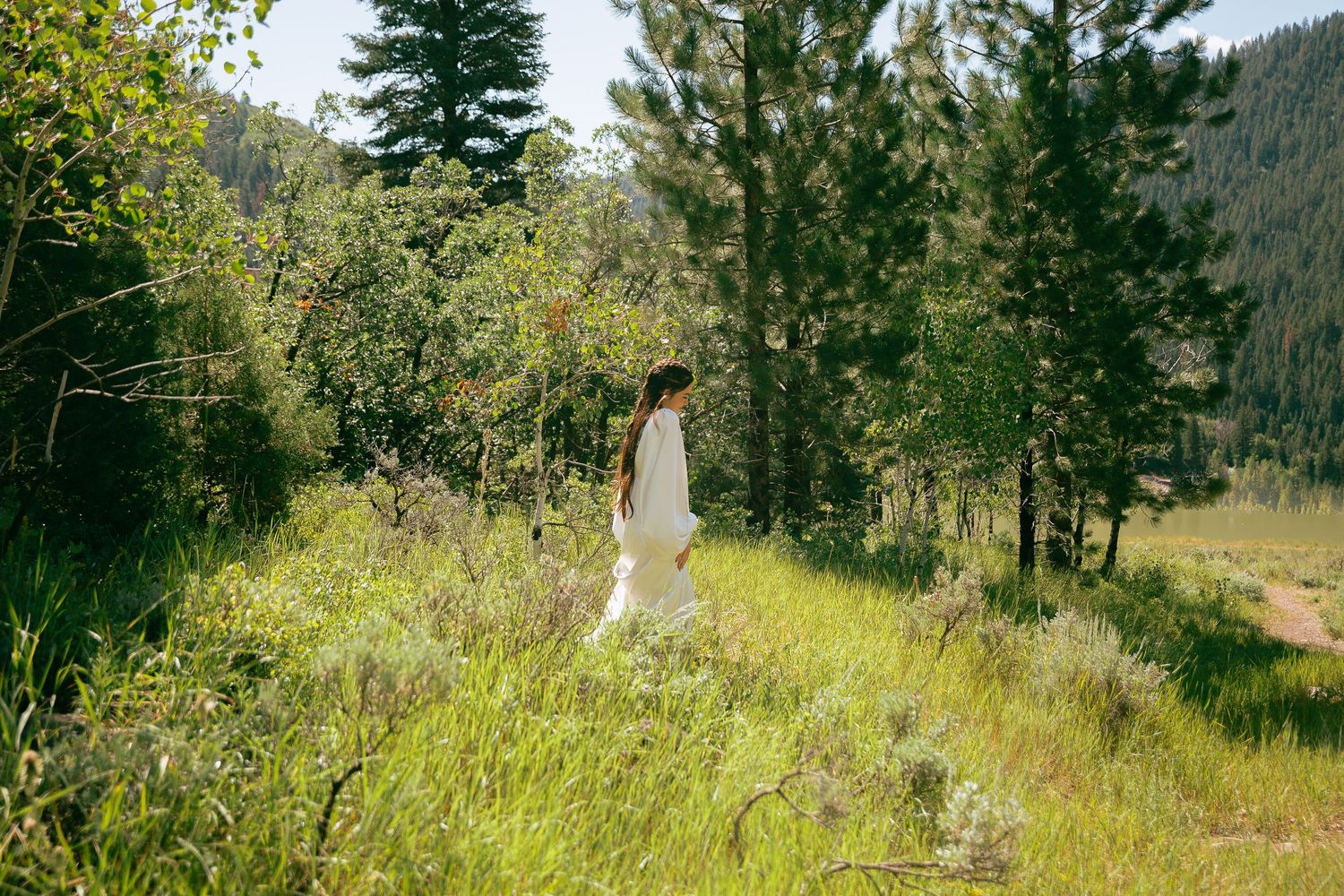 summer bridals in Tibble Fork utah