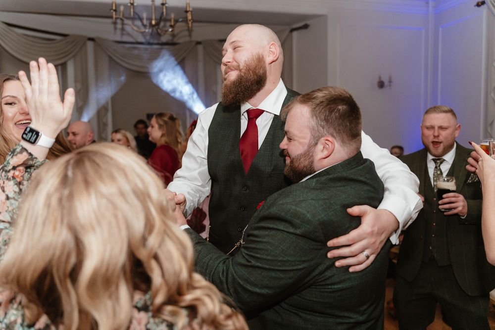 Eastington Park wedding photography Gloucestershire Evening Reception groom