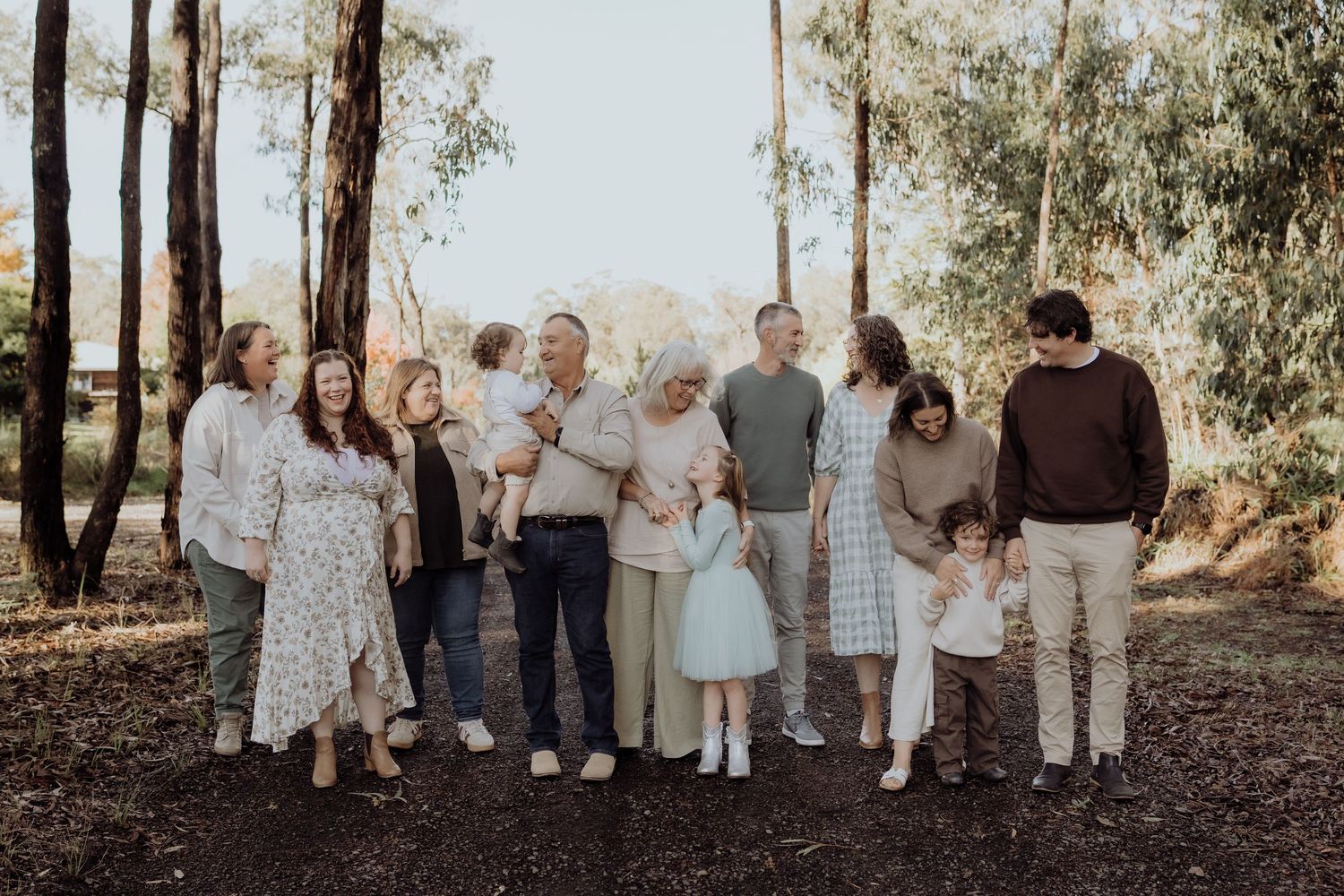 Family photo session. Golden hour. Traralgon, Vicroria.