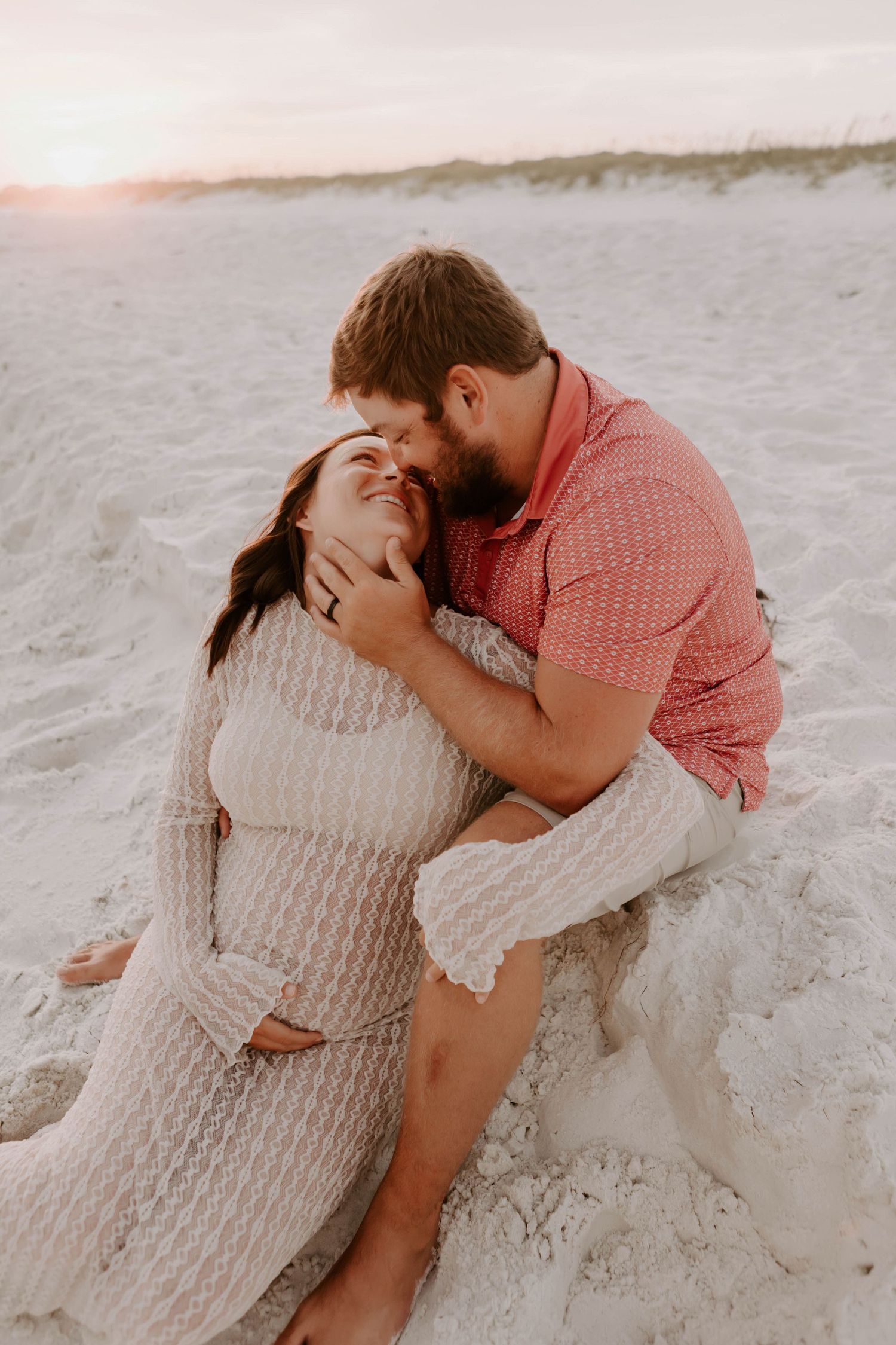 Couples maternity session in Florida