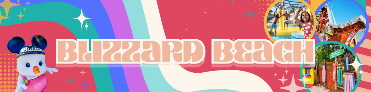 A colorful banner with cartoon gaming characters on a pink background with rainbow elements and sparkle effects.