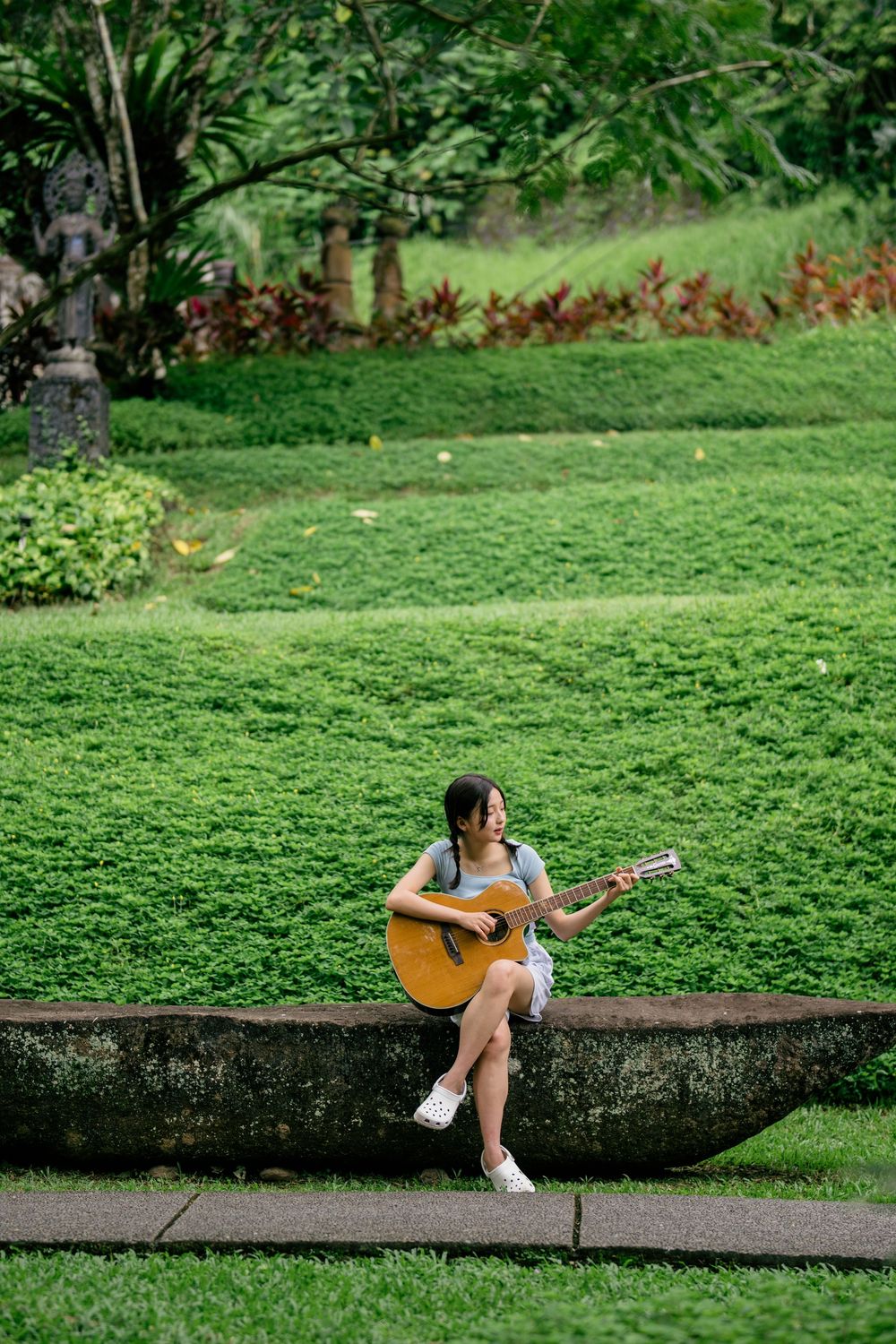 Lifestyle portrait photography at Tanah Gajah Ubud.