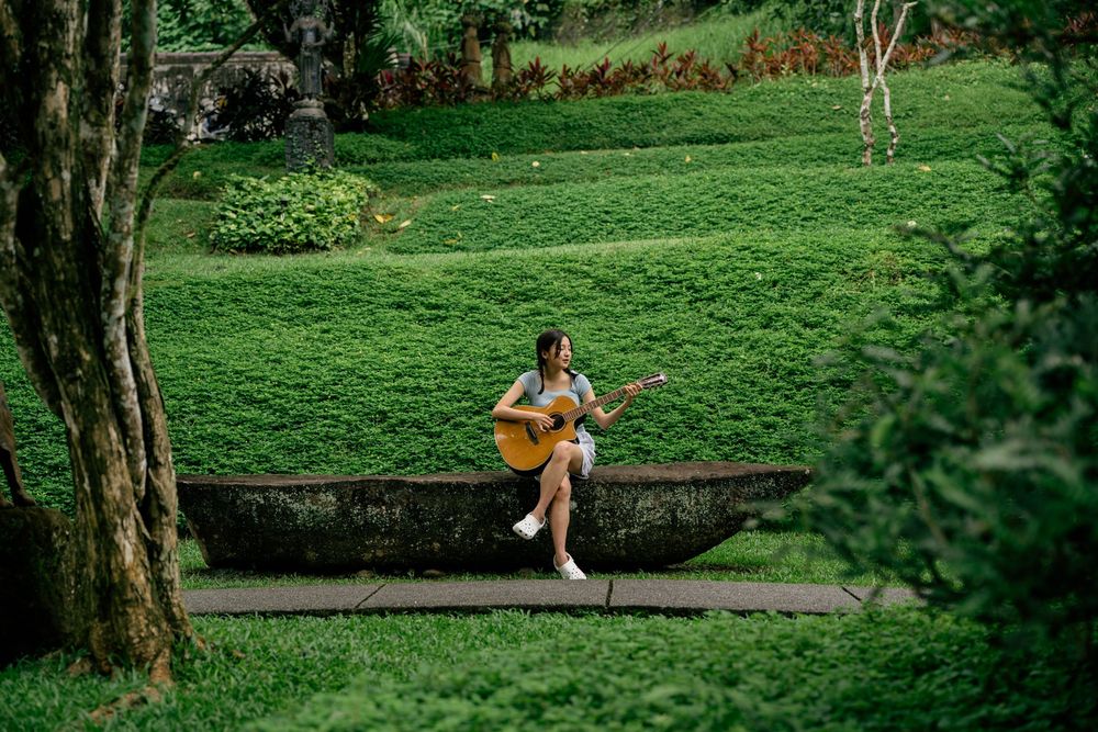 Personal branding photoshoot at Tanah Gajah Ubud, Bali.