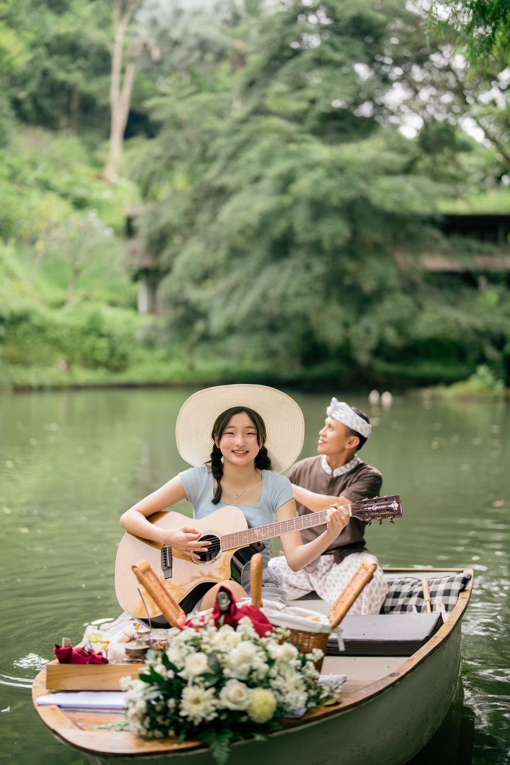 Lifestyle portrait photography at Tanah Gajah Ubud.