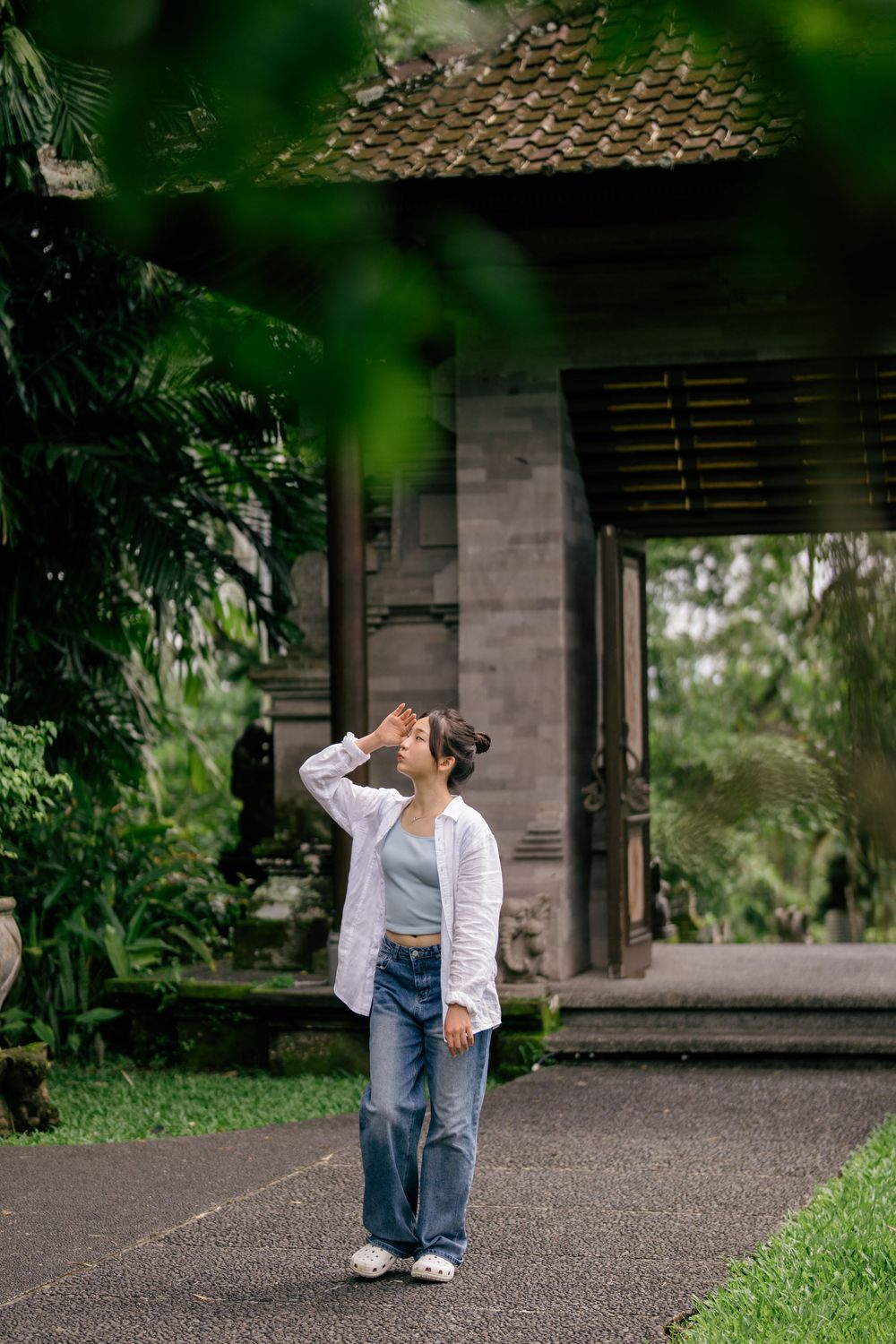 Personal branding photoshoot at Tanah Gajah Ubud, Bali.