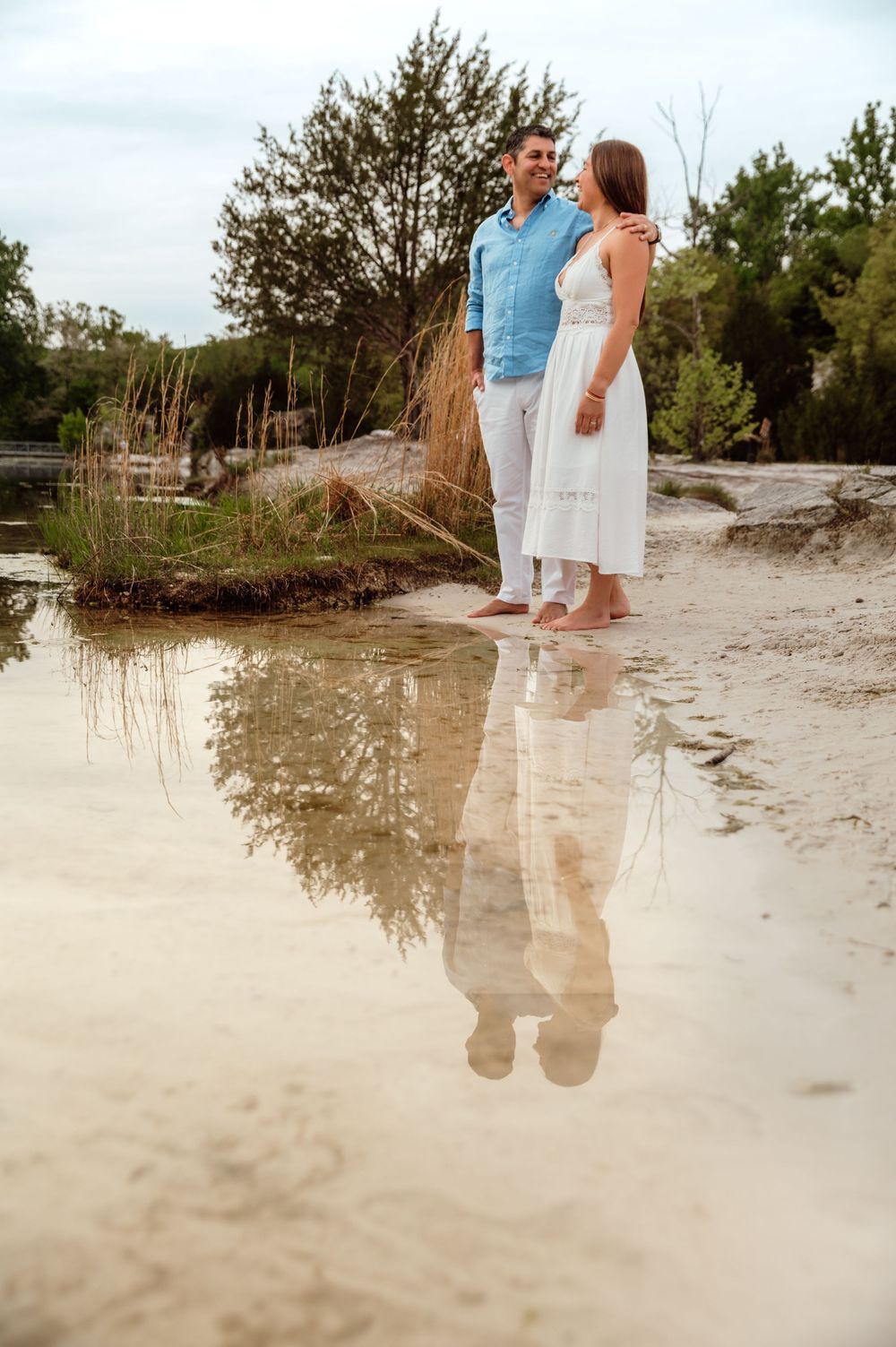 St. Louis Family Photographer Ashley Dawn Photography Klondike Park Defiance MO  Photographer Engagement Session Couples Photos