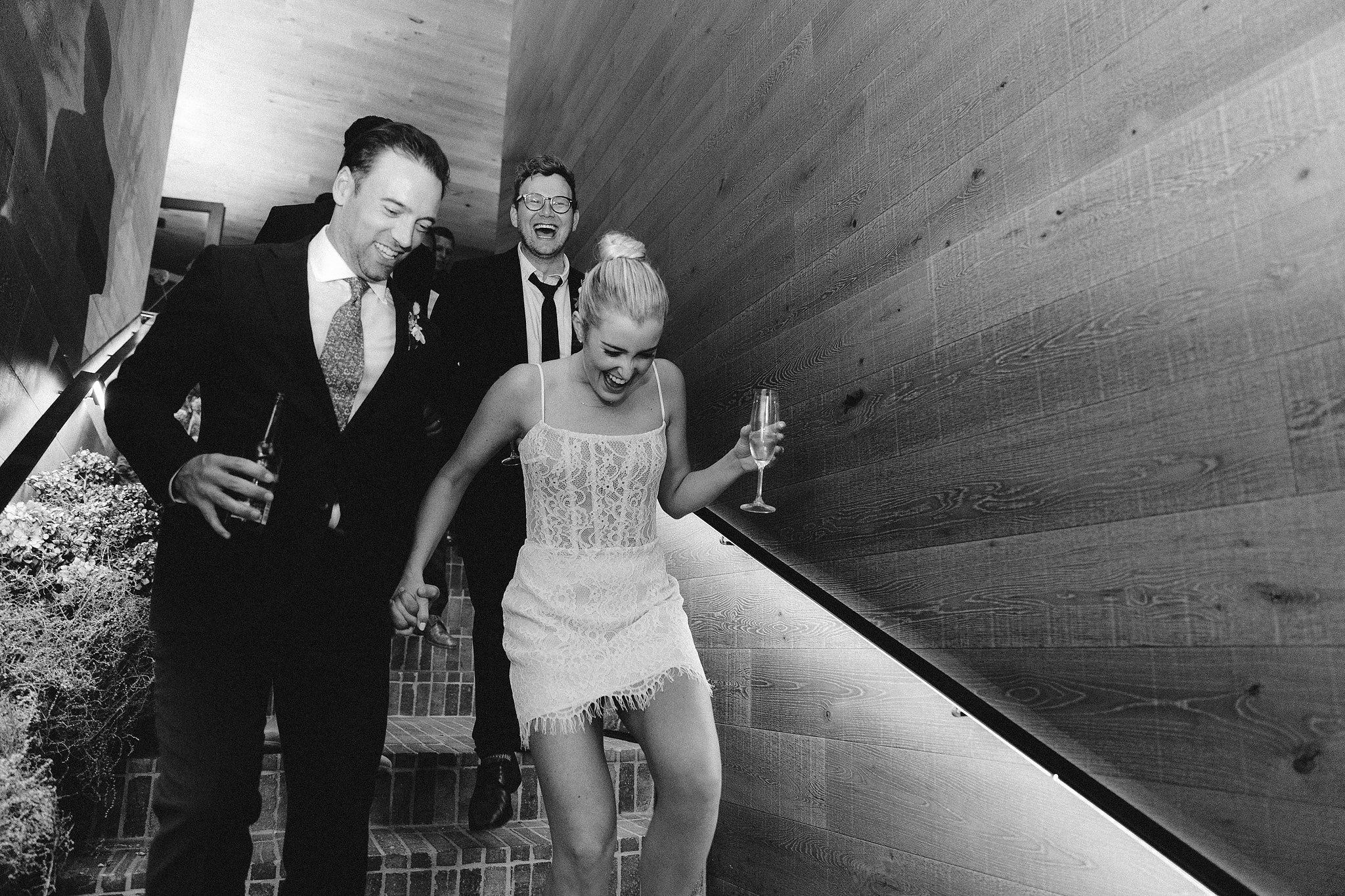 Guests dancing and celebrating at Johannesdal 1207 wedding reception