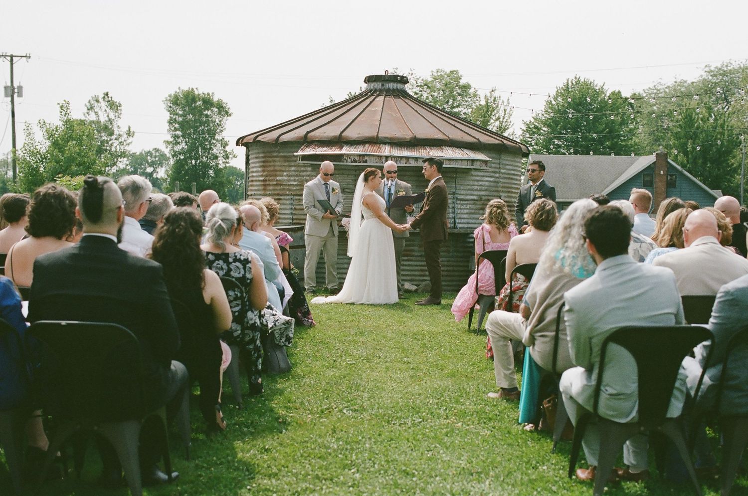 Grand Rapids MI film wedding photographers Grand Rapids vintage film photography analog photographer in Michigan fine art 35mm film weddings