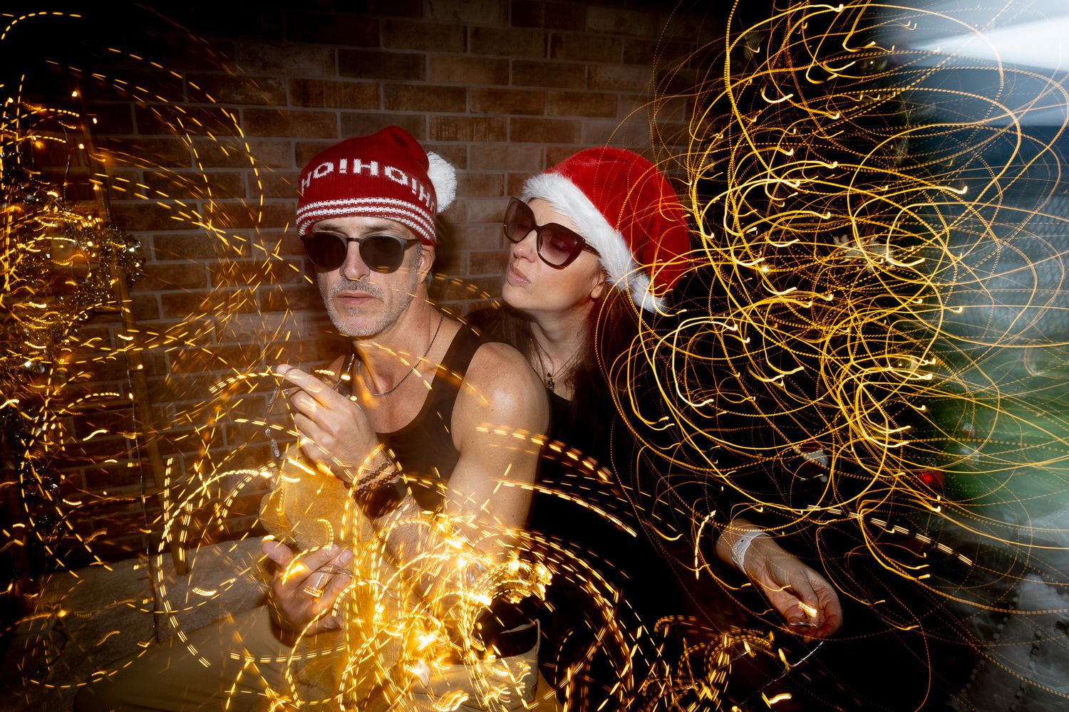Sessão de Natal fotográfica romantica de casal, Romantic and alternative photo session in Porto.