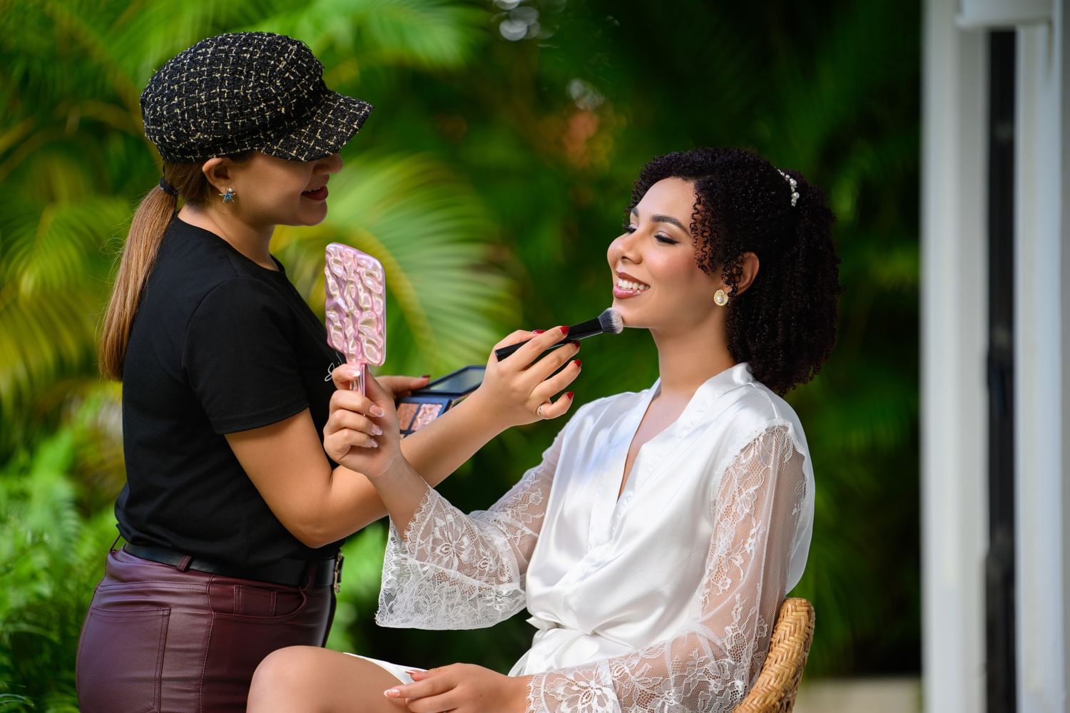 Caribbean Wedding – Getting Ready Makeup Photography in Sosua & Cabarete