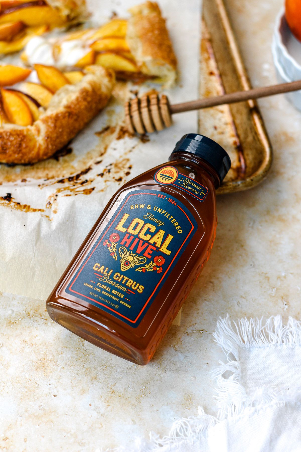 local hive honey product photography
