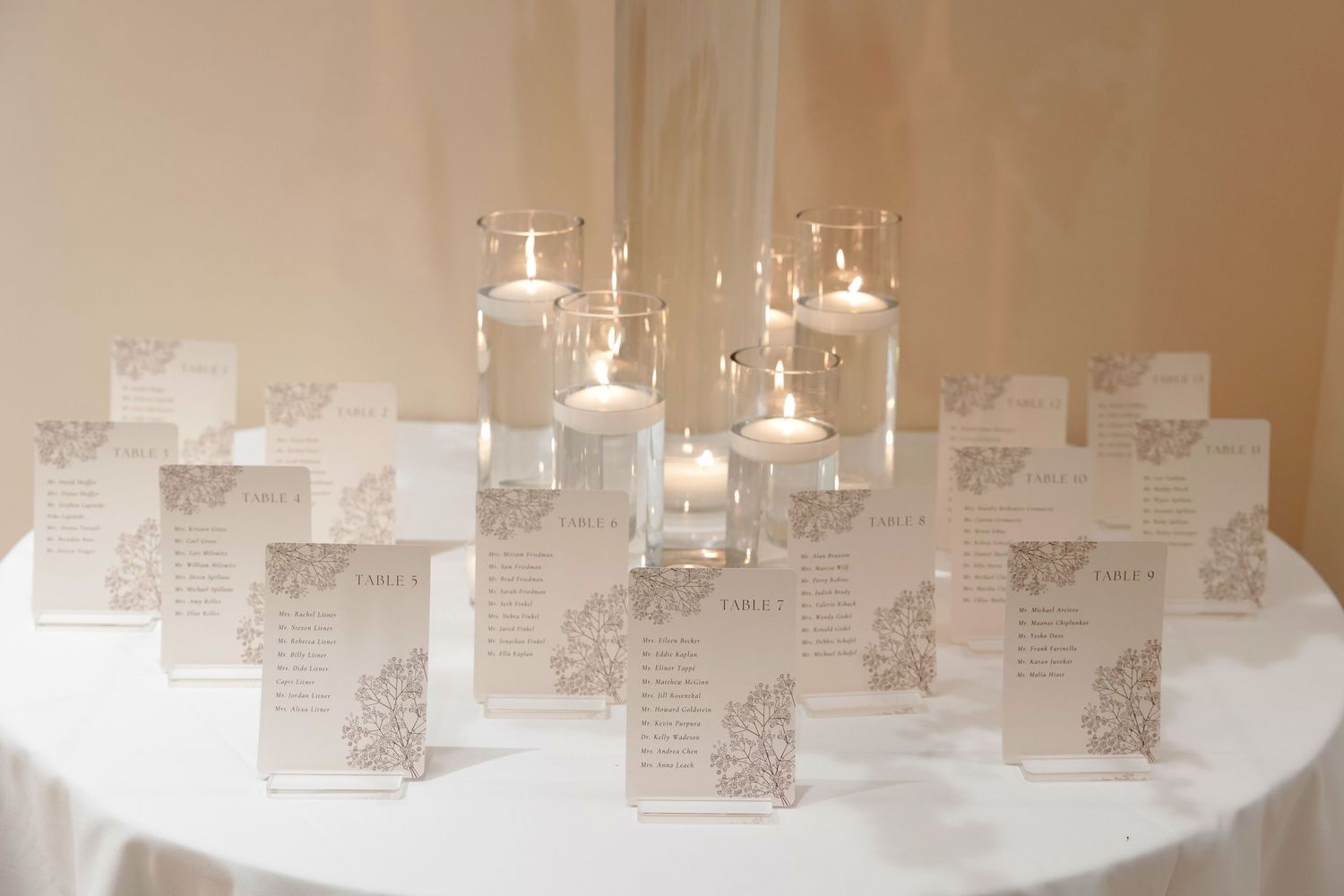 Wedding reception at BallenIsles Country Club in Palm Beach, Florida during a wedding photographed by Tom Forrest of Ohio.