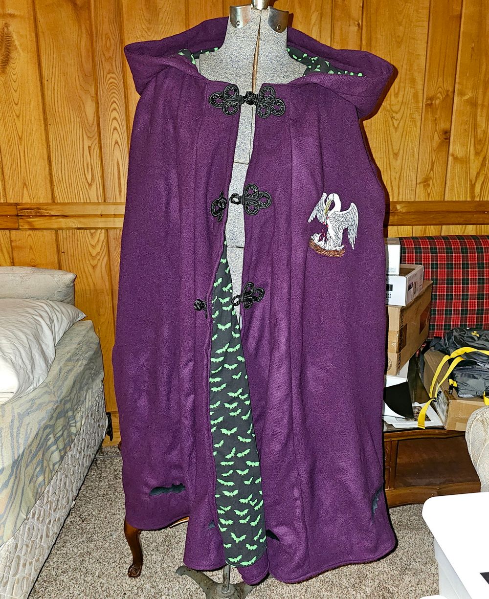 medieval garb cloak