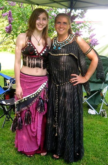 medieval garb belly dance