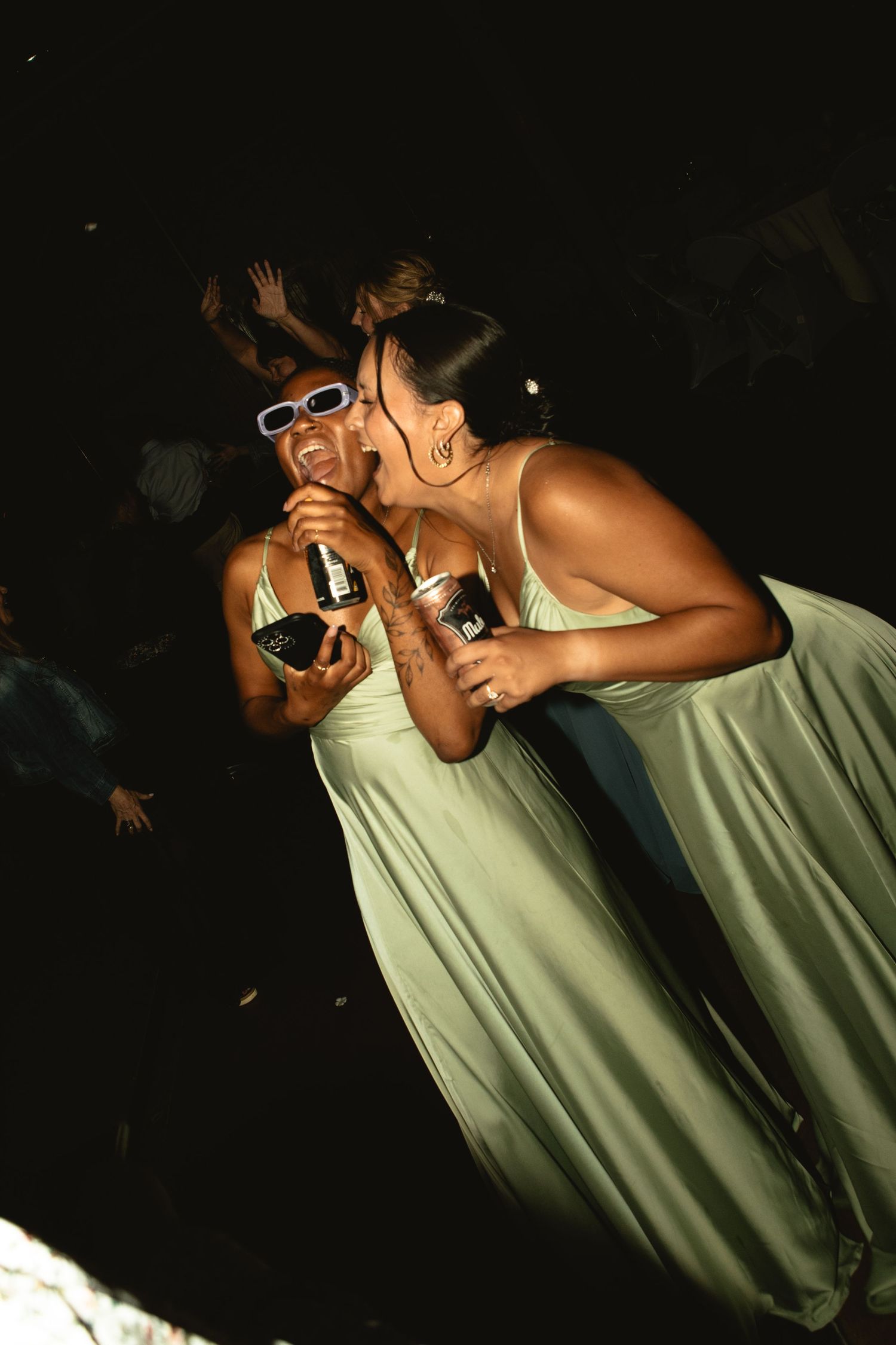 Dancing at wedding reception