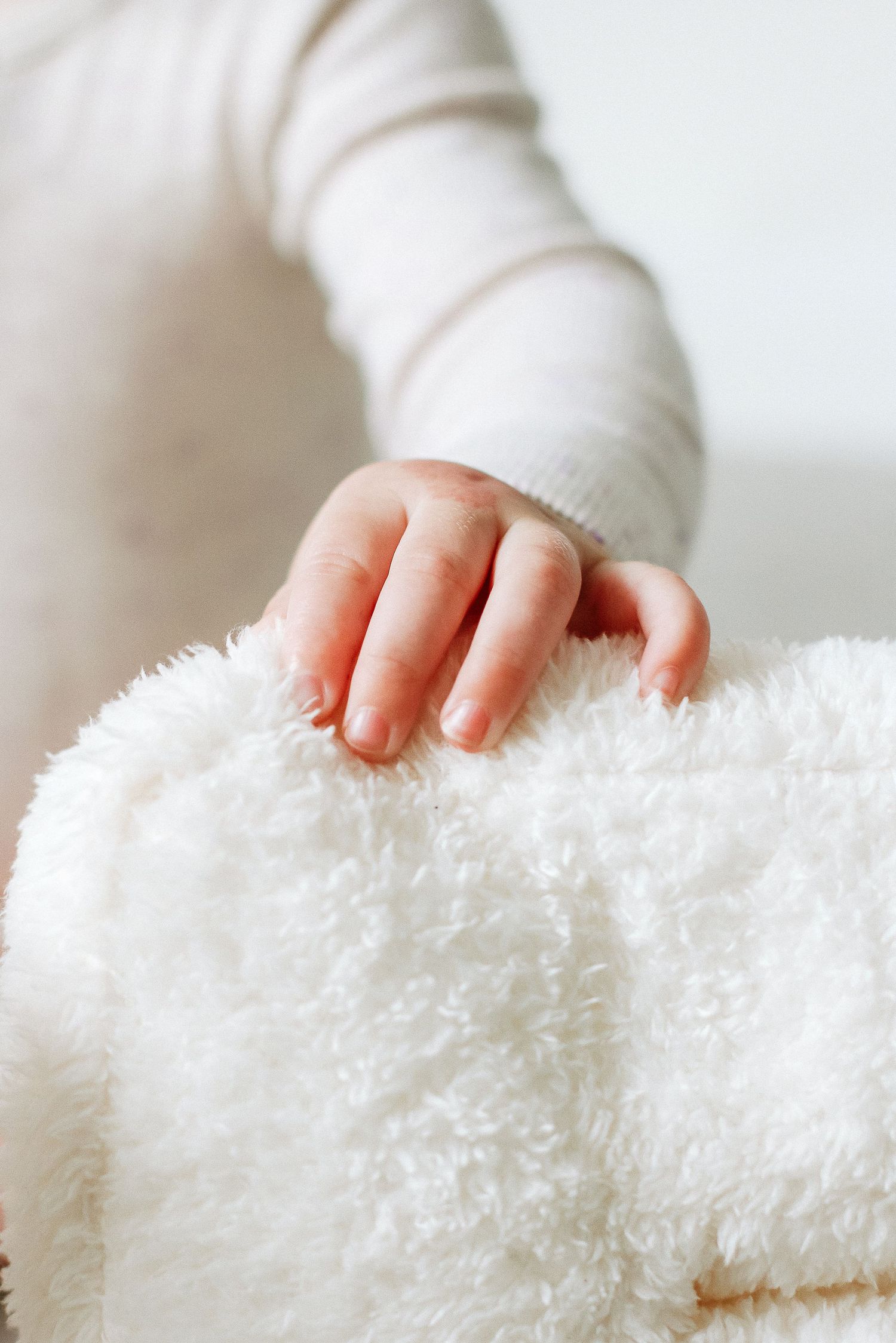 Birthday photography Nottingham baby close up tiny hands detail shot