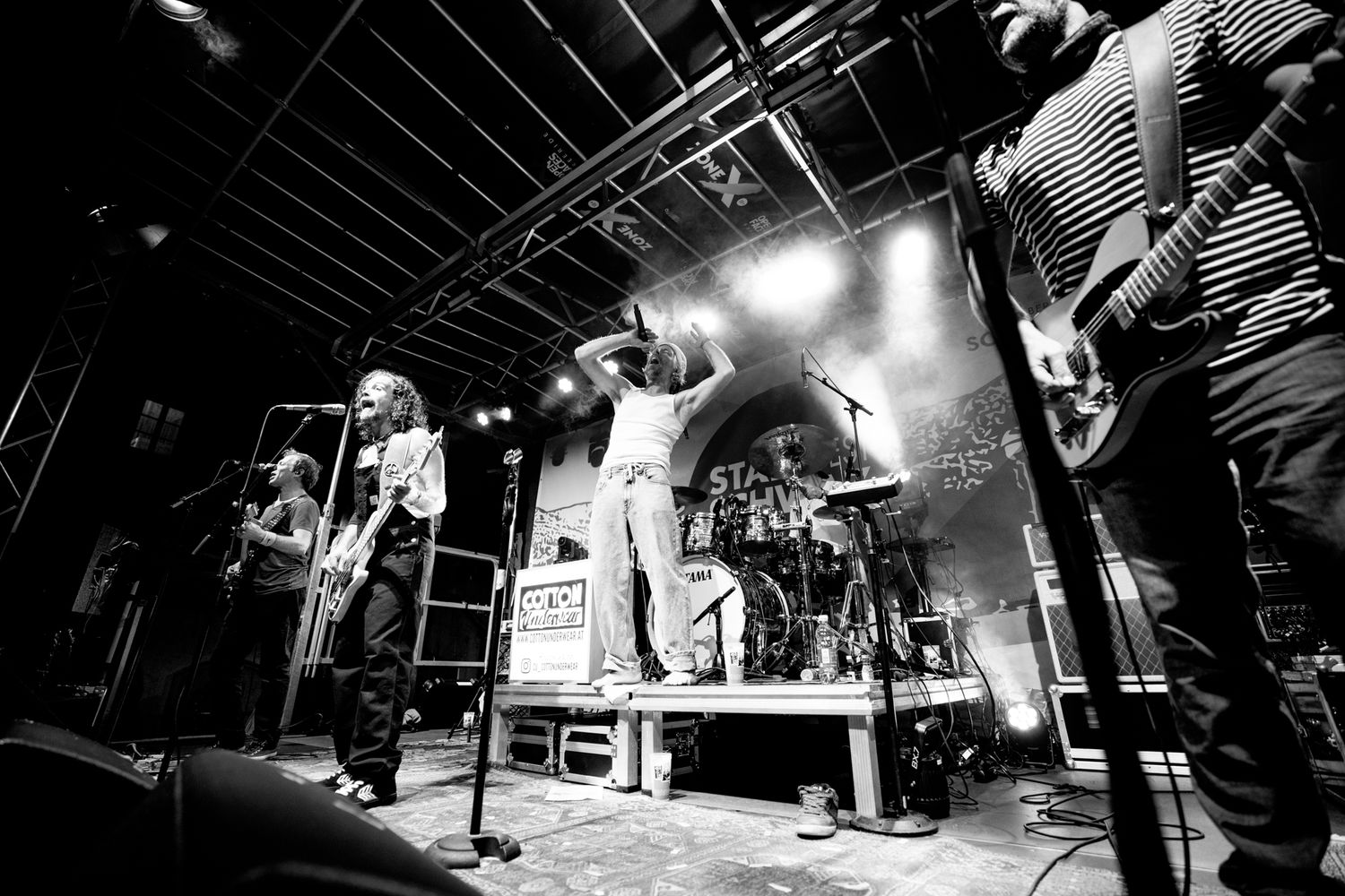 cotton underwear, Rockband, Partyband, Coverband, aus Tirol beim Stadtfest in Schwaz