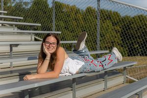 Senior portrait.