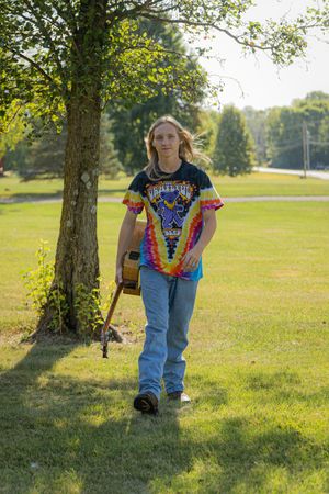 Senior portrait.