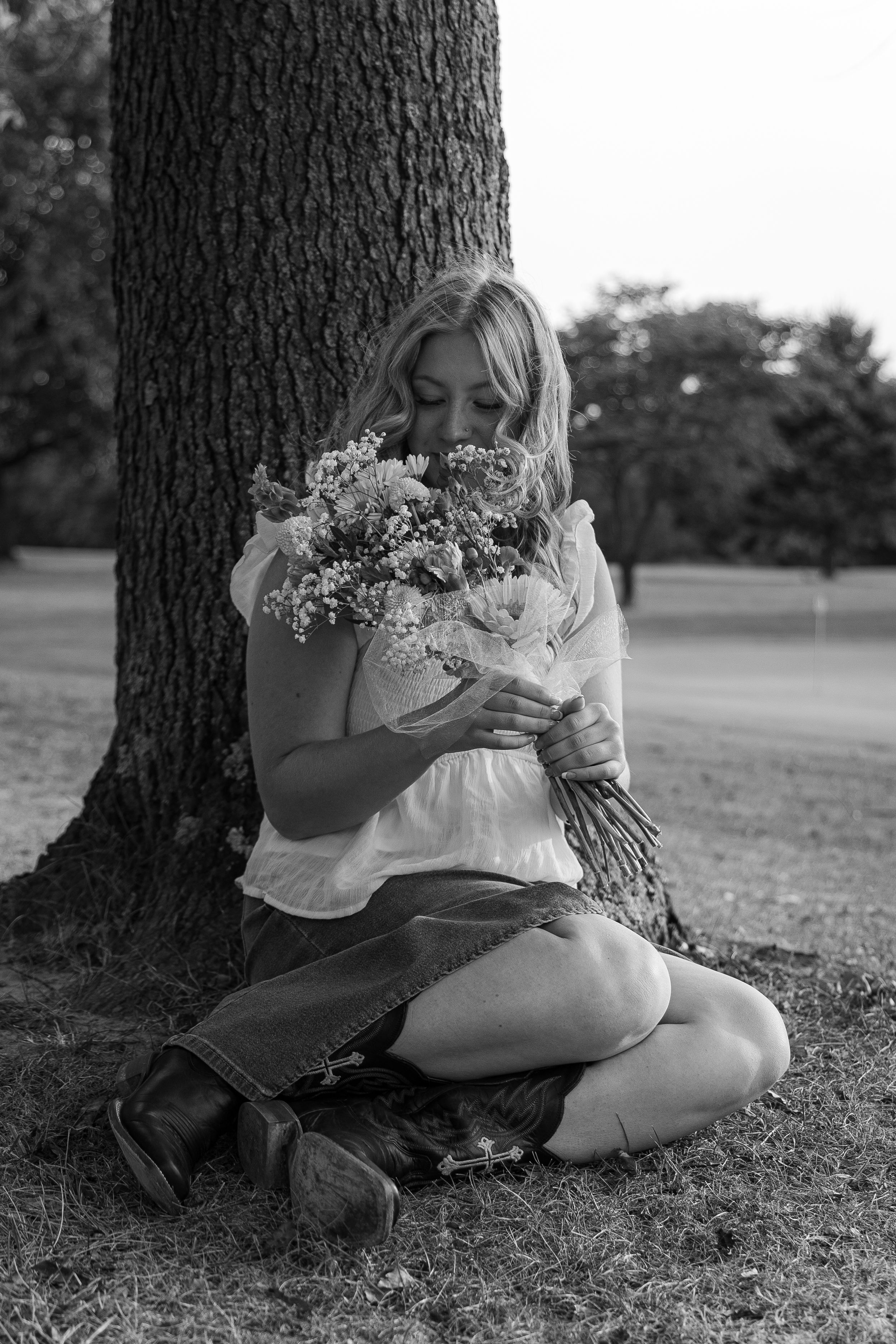 Senior portrait.