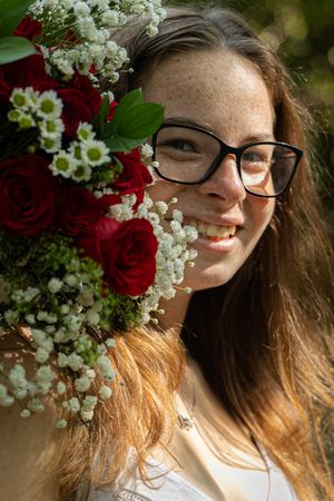 Senior portrait.