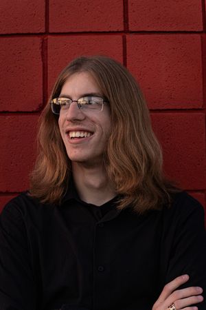 Senior portrait.