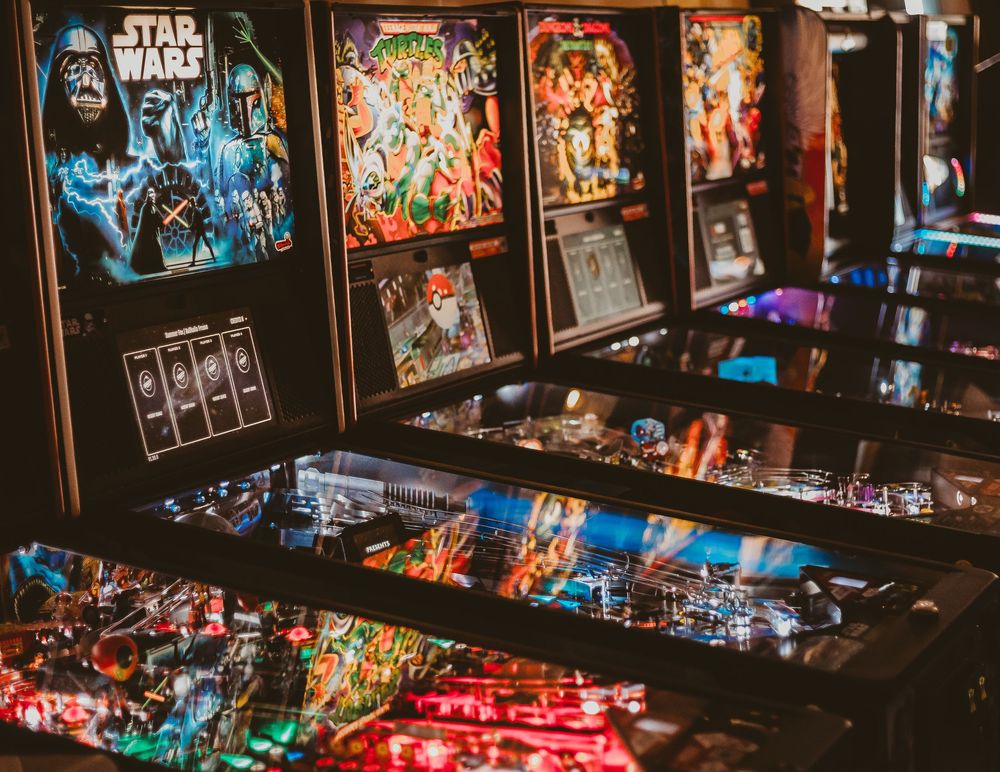 Ballhalla Arcade machines