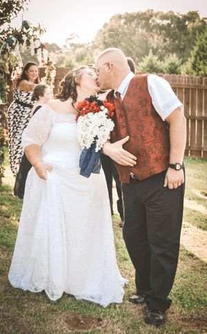 A series of romantic outdoor wedding photos showing close-up details of a couple in formal attire during golden hour.