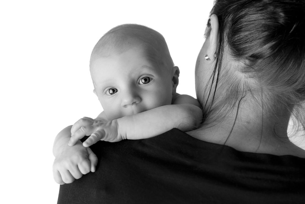 Nyföddsfotografering. Fotograf Maria Lantz, fotostudio i Trekanten, Kalmar, Småland.