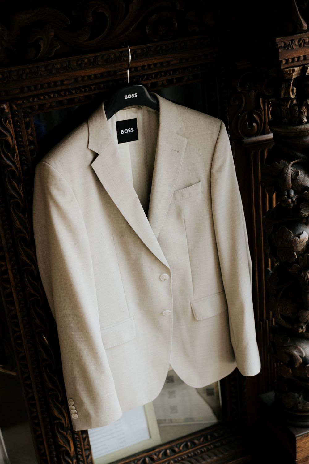 groom portrait destination wedding ceremony in Portugal
