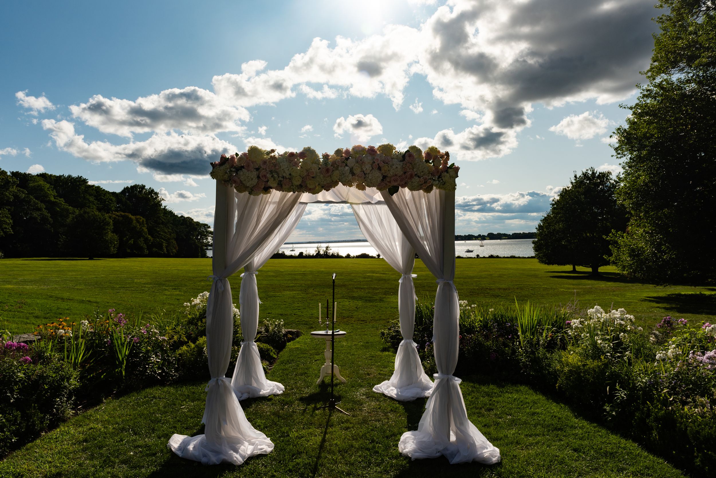 Blithewold Mansion wedding venue. High-end documentary wedding photography and luxury heirloom albums in Bristol, Rhode Island.