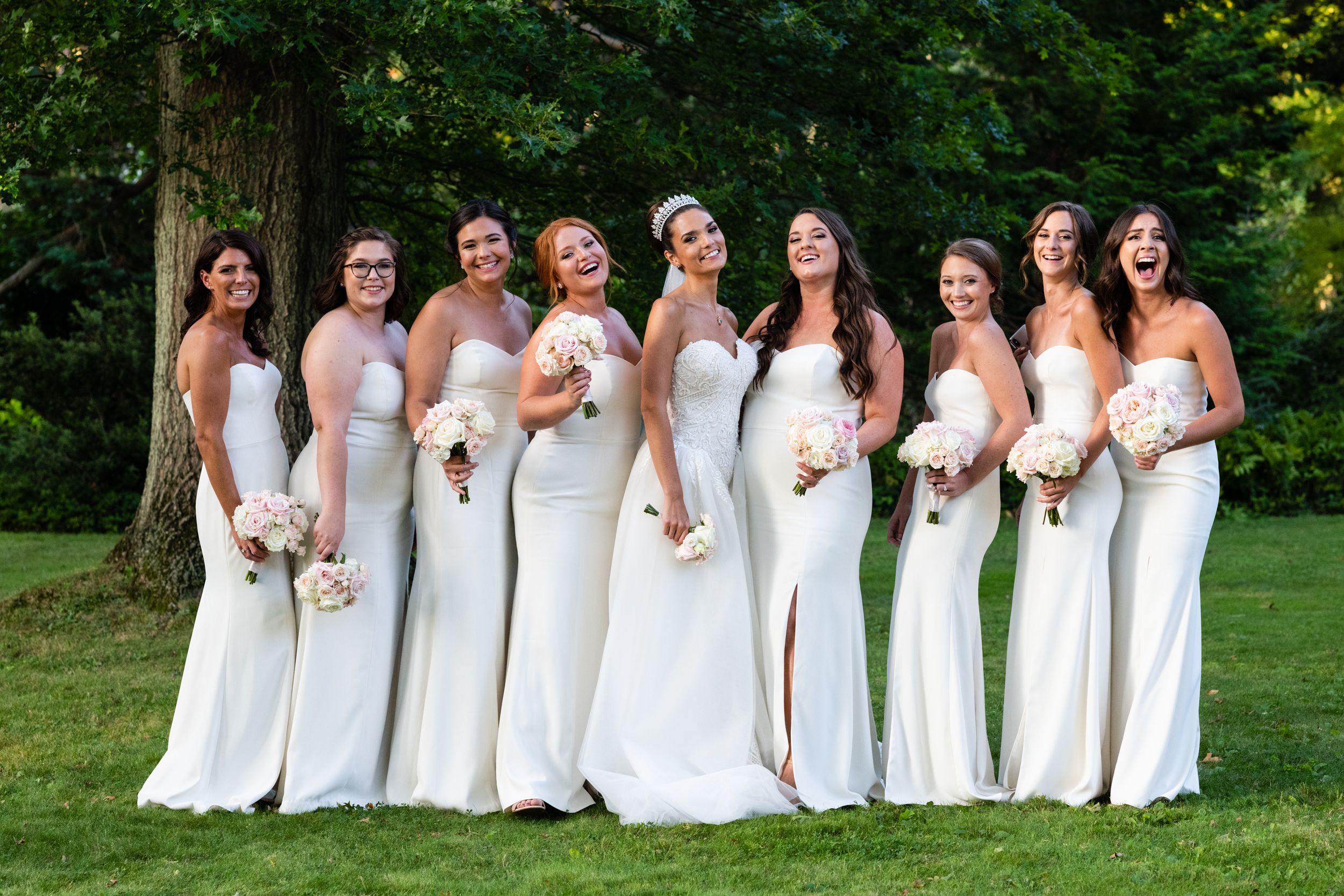 Blithewold Mansion wedding venue. High-end documentary wedding photography and luxury heirloom albums in Bristol, Rhode Island.