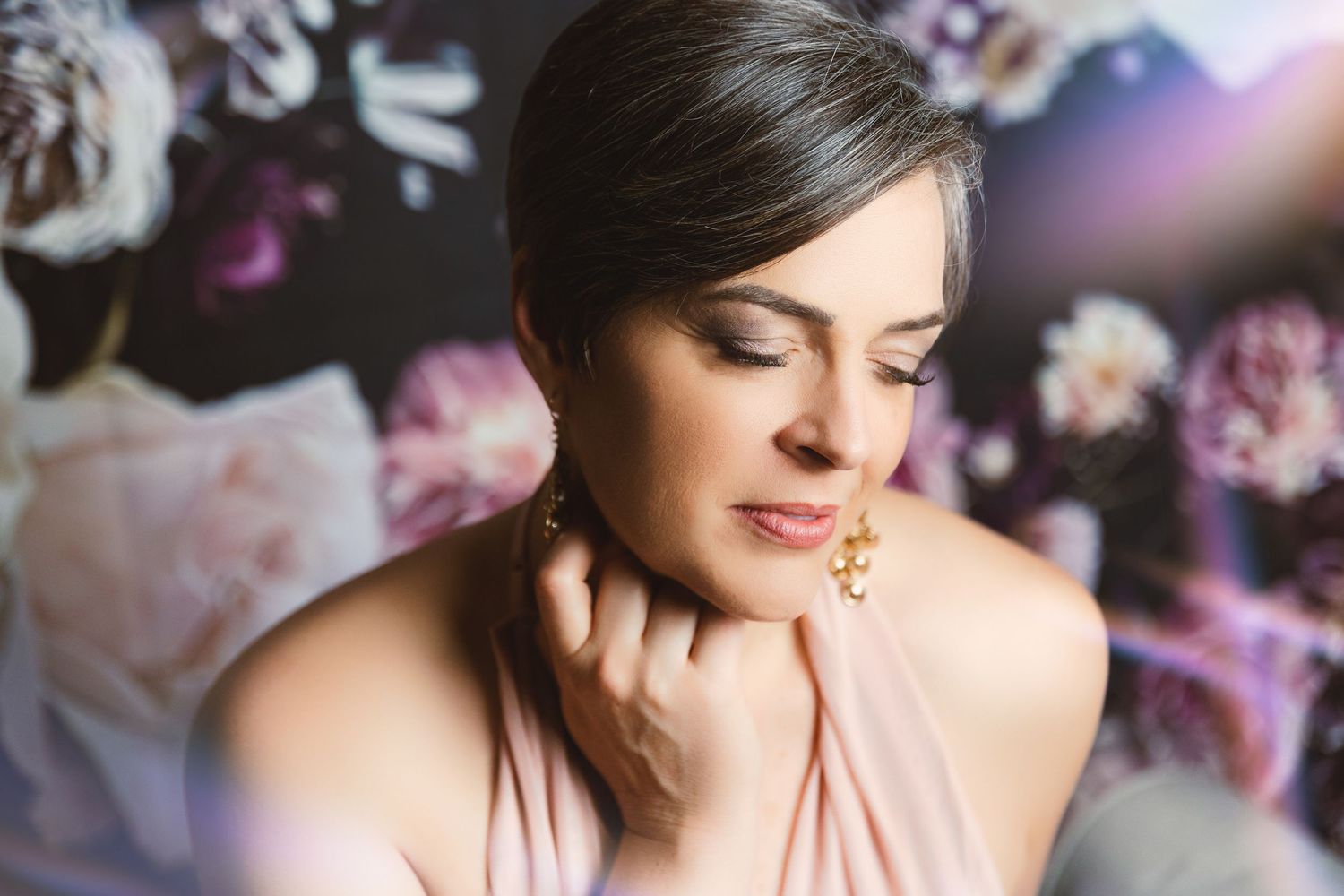 Upclose makeup shot. Greenville SC boudoir photographer, Easley SC boudoir photographer, Upstate boudoir photographer