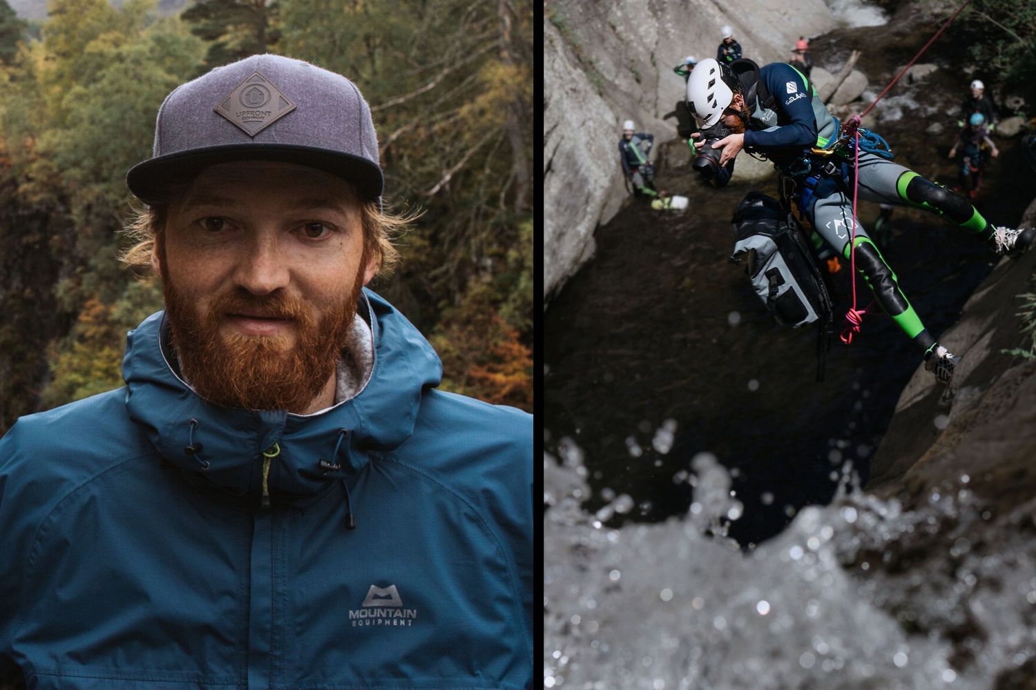Steve Small adventure filmmaker and photographer mountaineering and canyoning