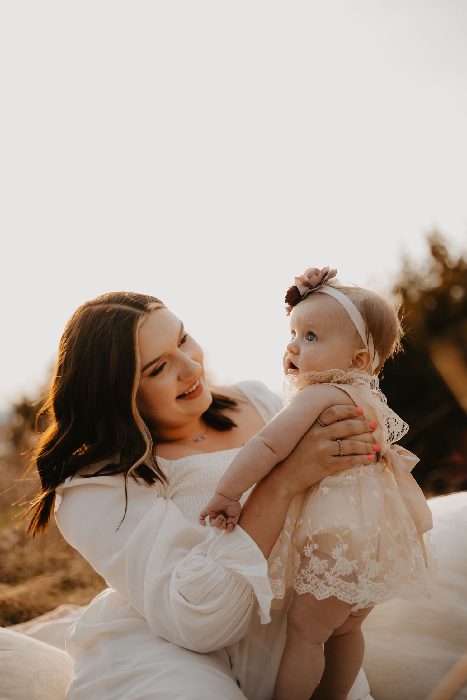 Golden Hour Motherhood Session