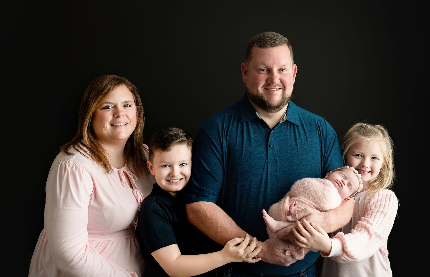 A newborn session with adopted children. Greenville, SC newborn photographer, Easley SC newborn photographer, Upstate SC newborn photographe