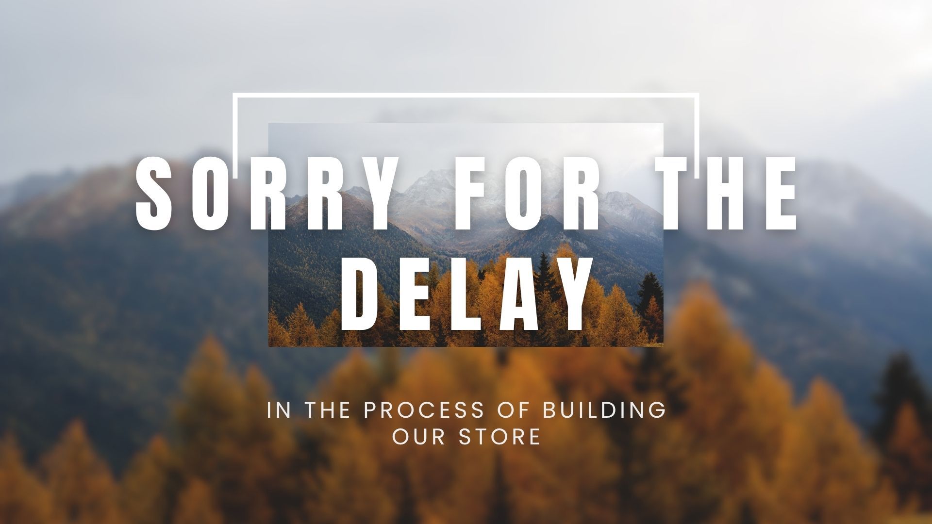 Sorry for the Delay. We are still building great things to enhance your experience